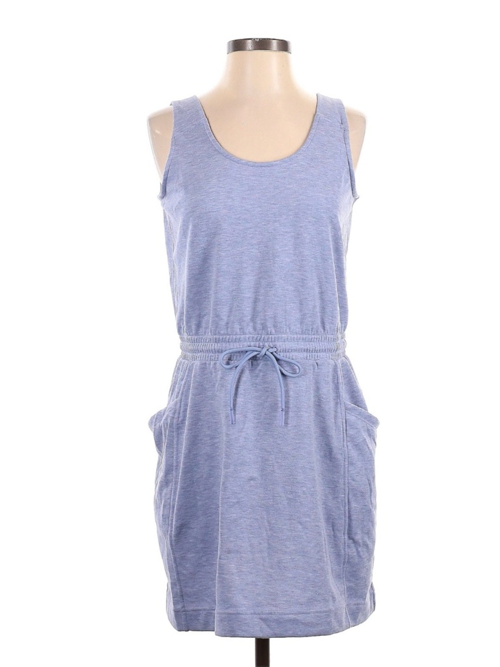 Title nine Light Blue/purple Tank Dress with Drawstring